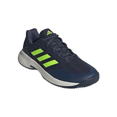 Zapatillas Adidas GameCourt 2.0 Azul Oscuro Lima Blanco