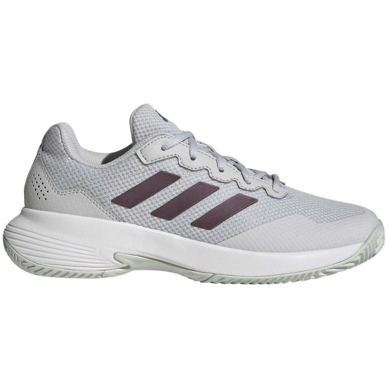 Adidas Gamecourt 2.0 Gris Purple White Women's Sneakers