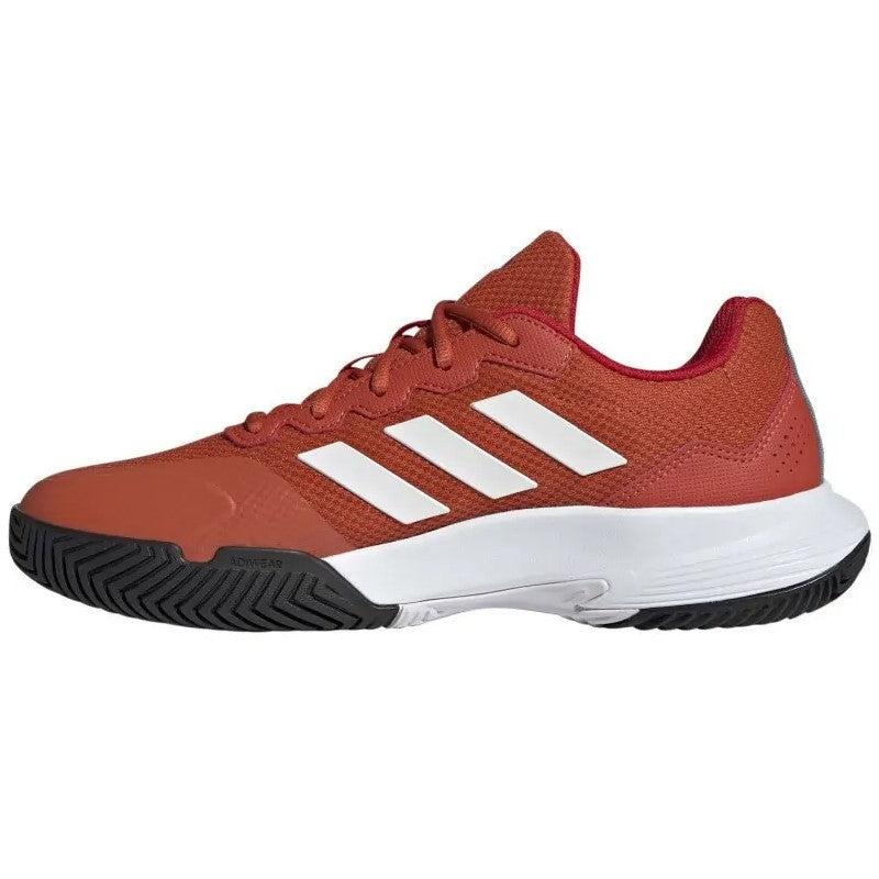 Adidas Gamecourt 2.0 Sneaker bianche rosse