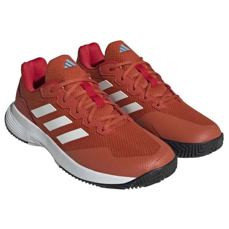 Adidas Gamecourt 2.0 Sneaker bianche rosse