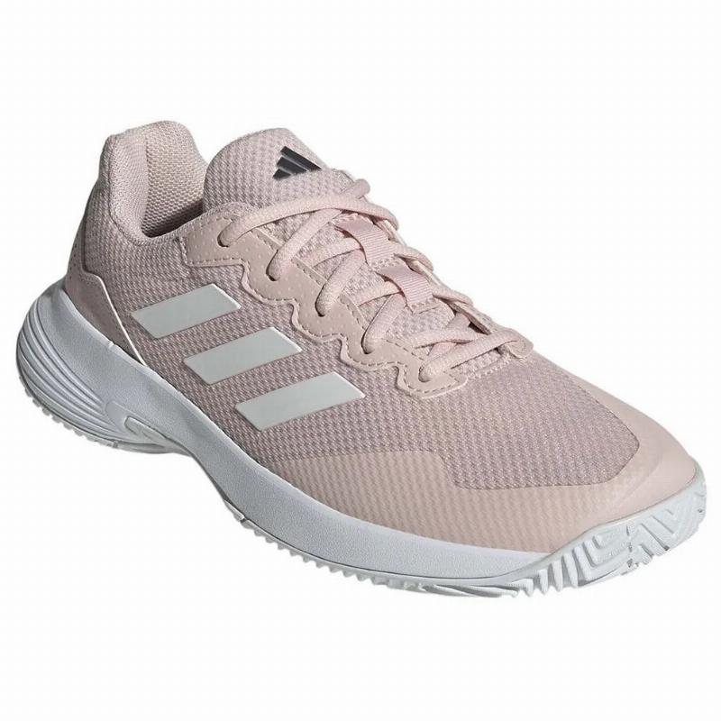 Adidas Gamecourt 2.0 Sneakers pour femmes blancs Rose White