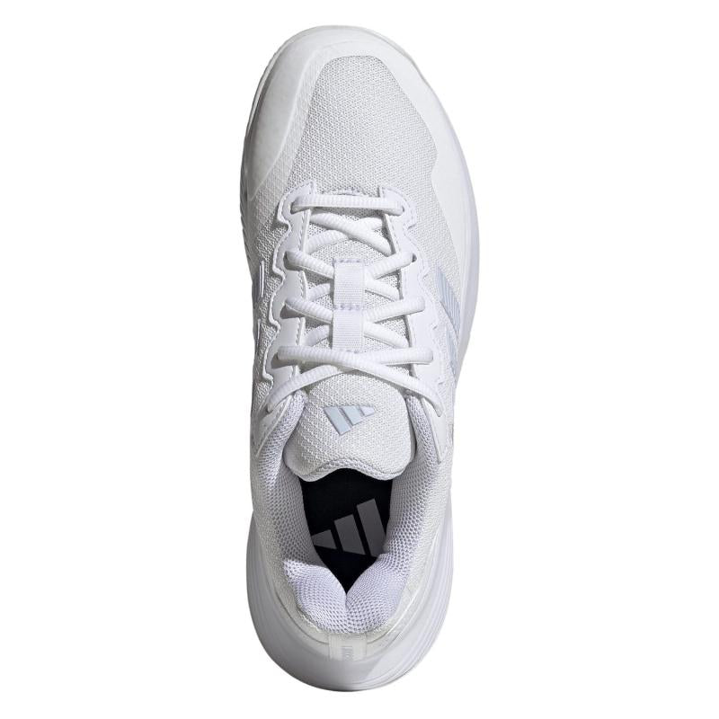 Zapatillas Adidas GameCourt 2 Blanco Azul Celeste Mujer