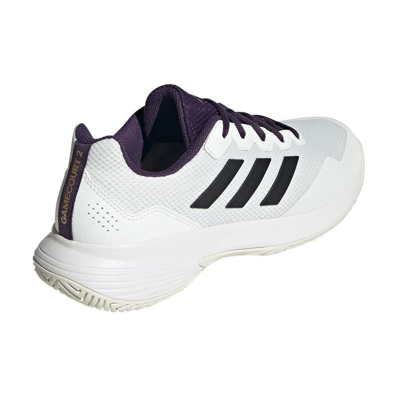 Zapatillas Adidas GameCourt 2 Blanco Purpura Aurora
