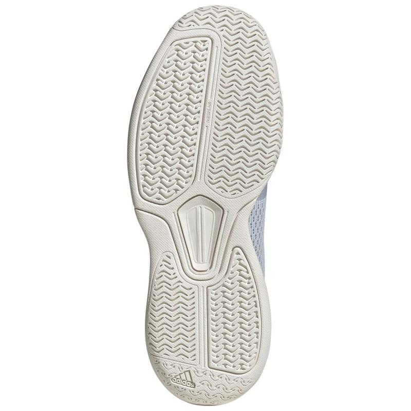 Zapatillas Adidas Pickleball Courtflash Azul Plata Mujer