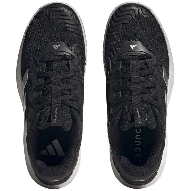 Zapatillas Adidas SoleMatch Control Negro Blanco Mujer