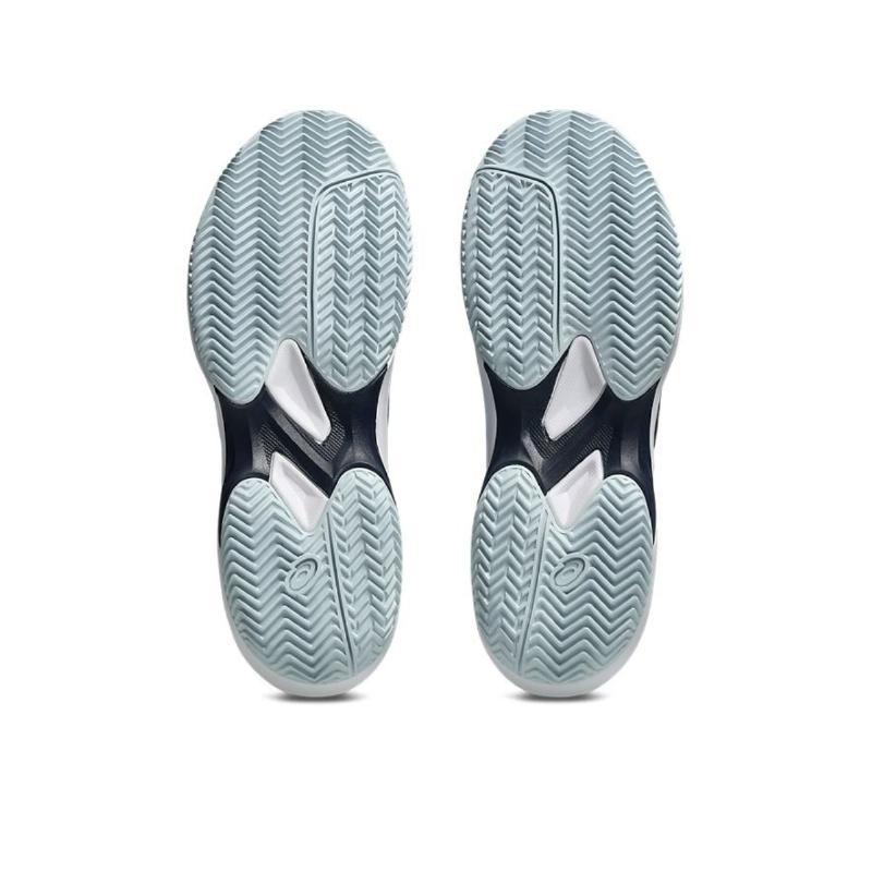 Zapatillas Asics Game FF Clay Azul Medianoche Blanco Mujer