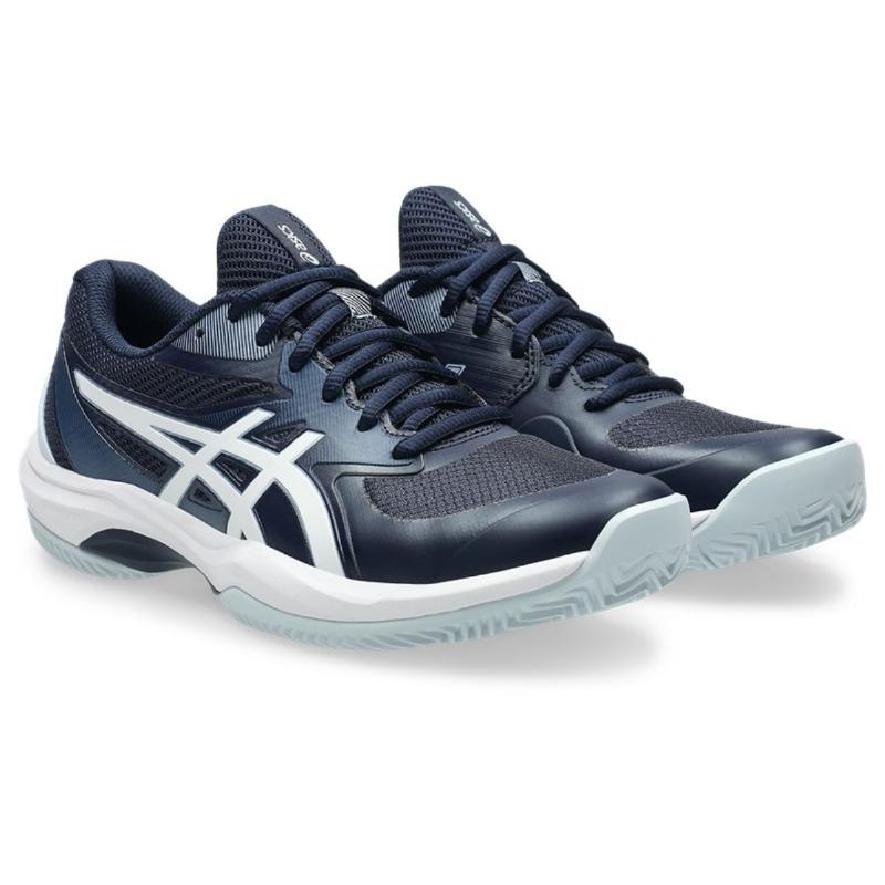 Zapatillas Asics Game FF Clay Azul Medianoche Blanco Mujer
