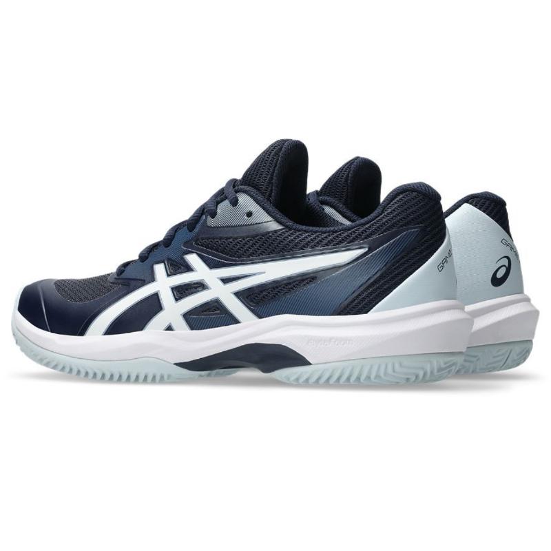 Zapatillas Asics Game FF Clay Azul Medianoche Blanco Mujer