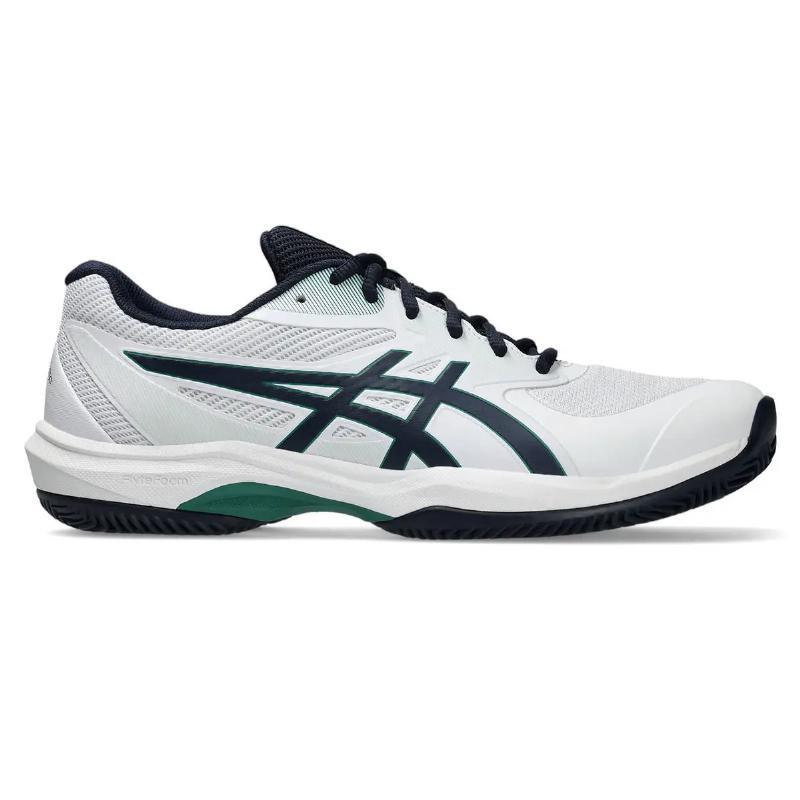 Zapatillas Asics Game FF Clay Blanco Azul Medianoche