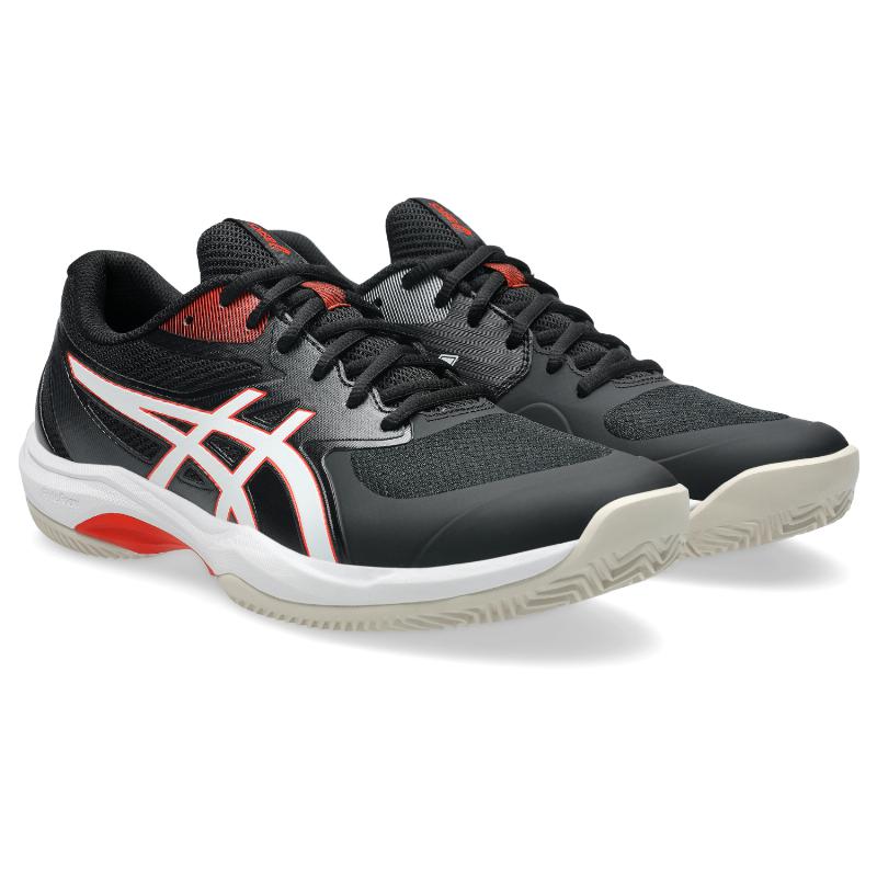 Asics Game FF Clay Schuhe Schwarz Rot