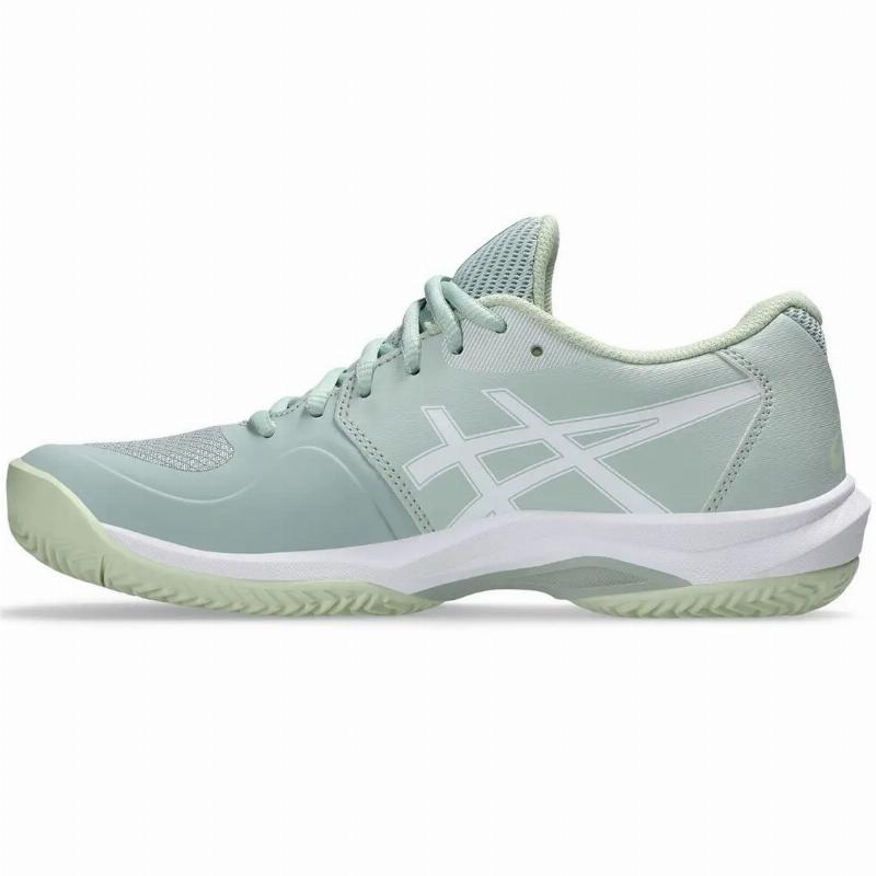 Zapatillas Asics Game FF Clay Verde Liquen Blanco Mujer