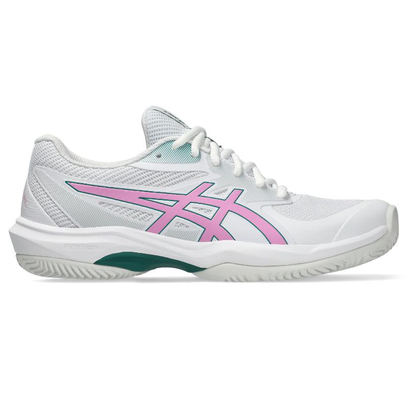 Zapatillas Asics Game FF Padel Blanco Rosa Chicle Mujer