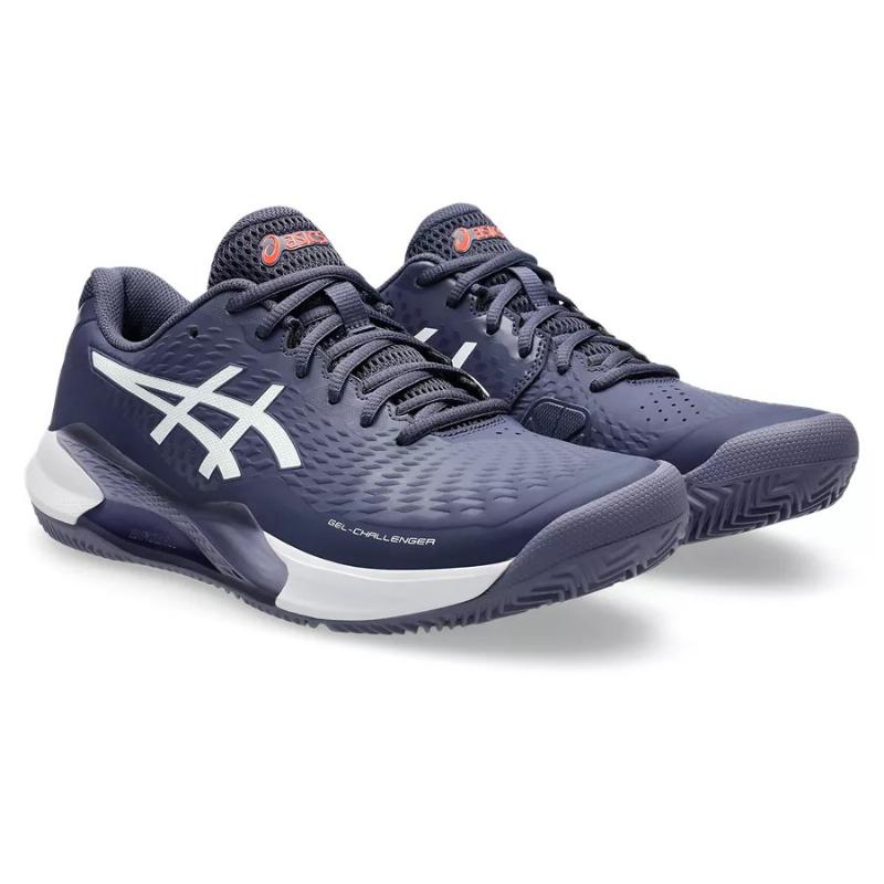 Asics Gel Challenger 14 Tonblau Indigo weiße Turnschuhe