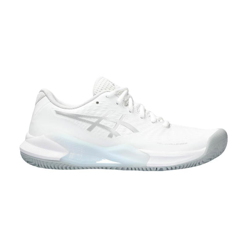 Asics Gel Challenger 14 Clay Blanco Gris Woman Chaussures