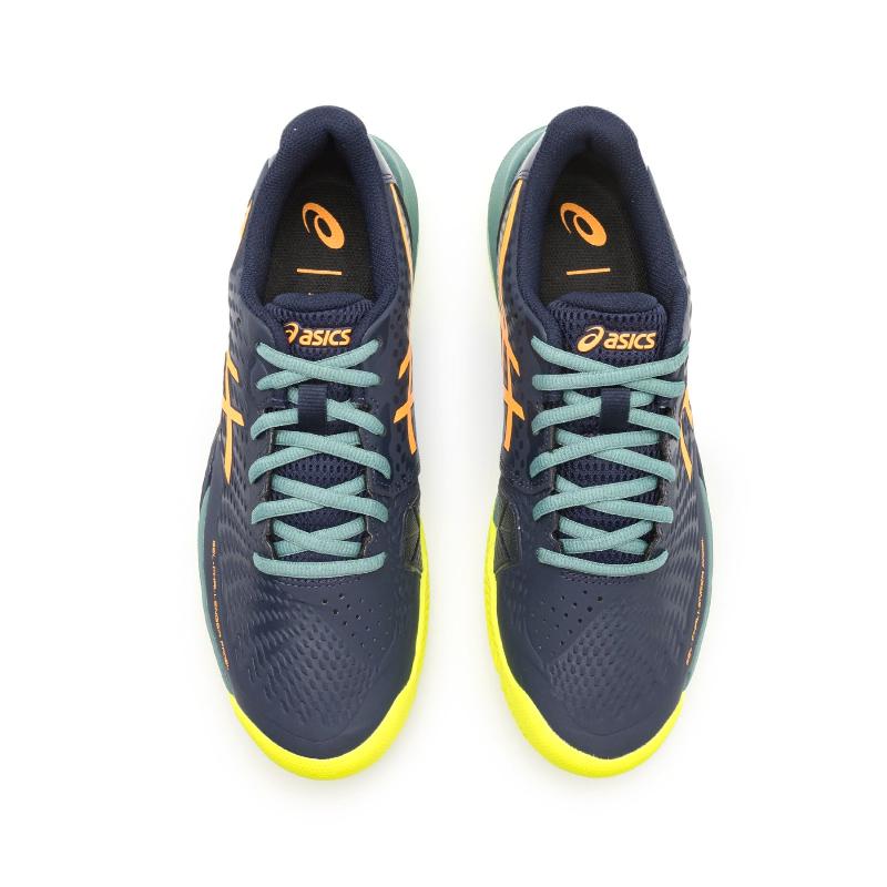 Asics Gel Challenger 14 Padel Shoes Midnight Blue Orange