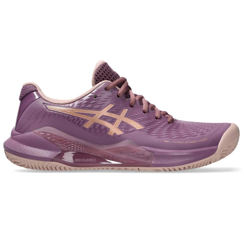 Asics Gel Challenger Sneakers 14 Padel Dark UBE Gold Rose Woman