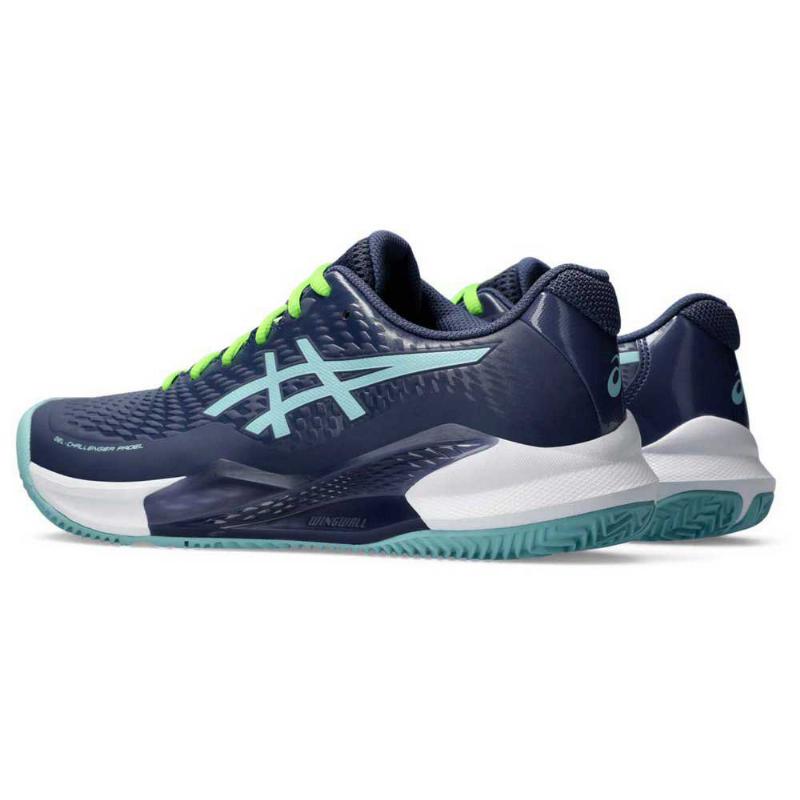 Sneaker Gel Challenger ASICS 14 Blue Green Marino Padel