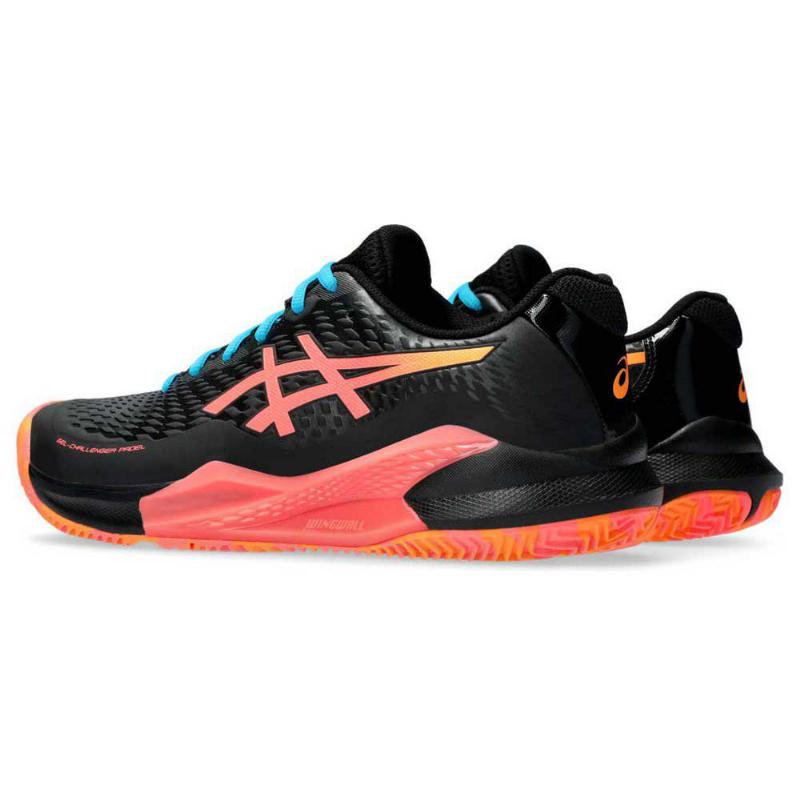 Zapatillas Asics Gel Challenger 14 Padel Negro Coral