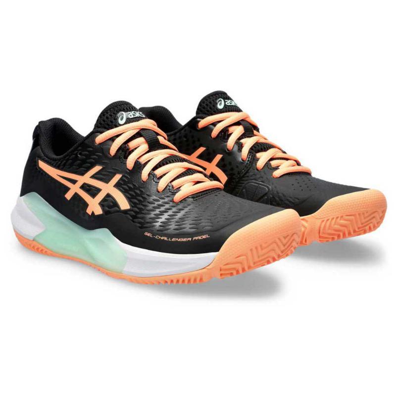 Asics Gel Challenger Sneakers 14 Black Padel Orange femme