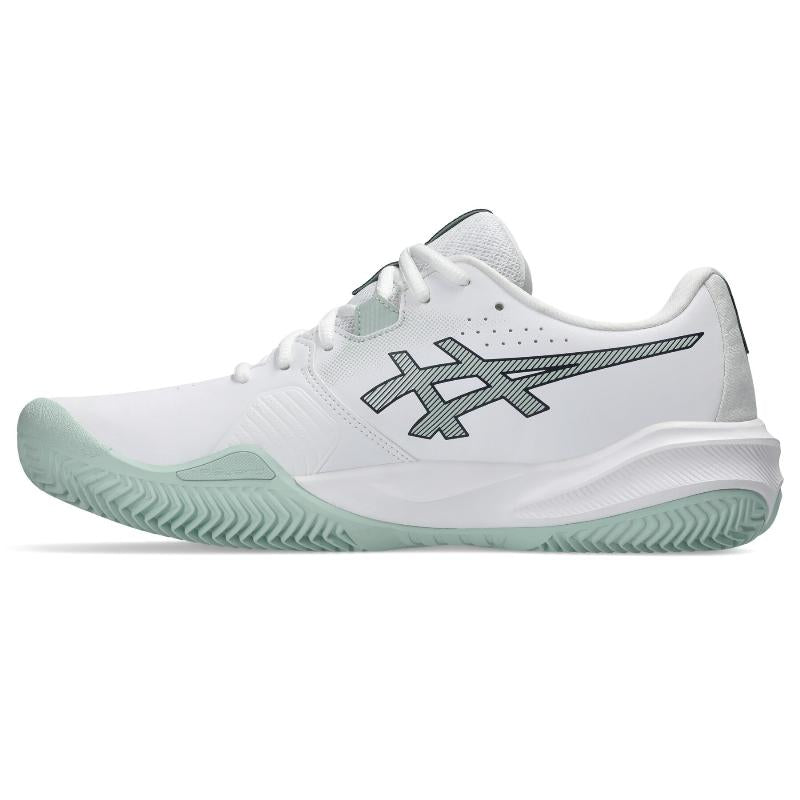 Zapatillas Asics Gel Challenger 15 Clay Blanco Verde Liquen