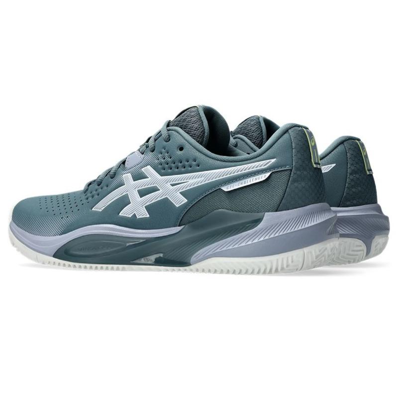 Zapatillas Asics Gel Challenger 15 Clay Verde Acero Gris
