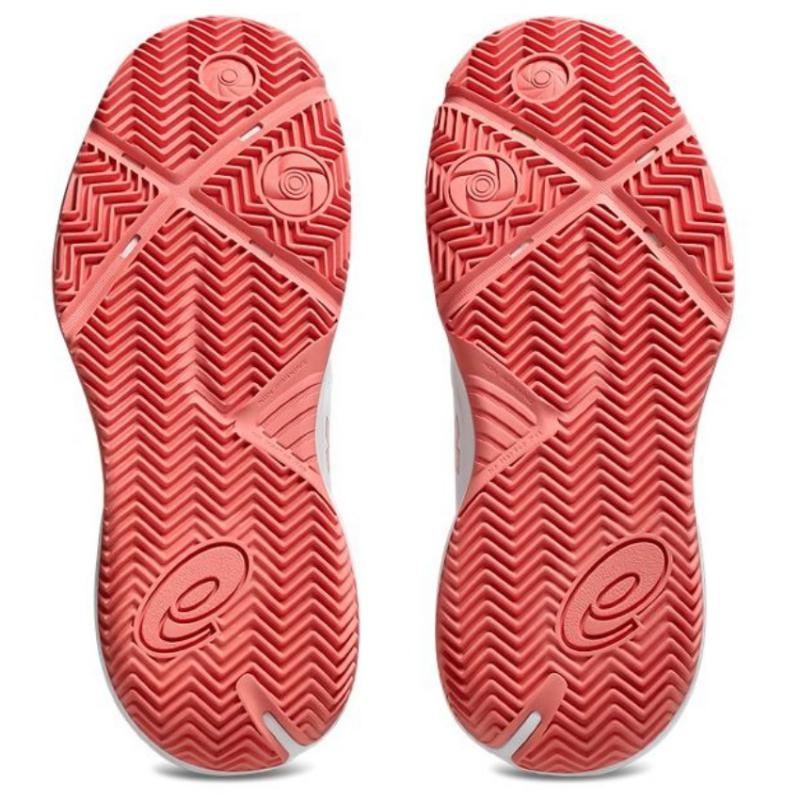 Zapatillas Asics Gel Challenger 15 Padel Blanco Guayaba Mujer