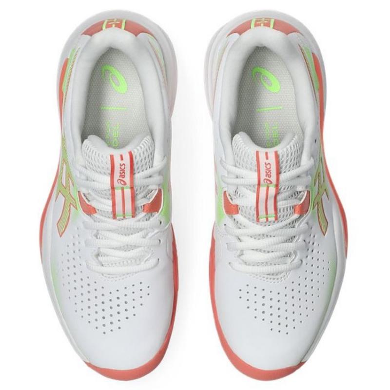 Zapatillas Asics Gel Challenger 15 Padel Blanco Guayaba Mujer
