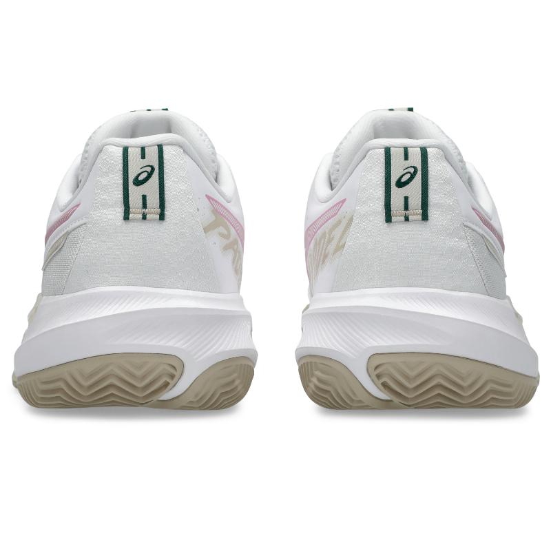 Zapatillas Asics Gel Challenger 15 Padel Blanco Rosa Chicle Mujer