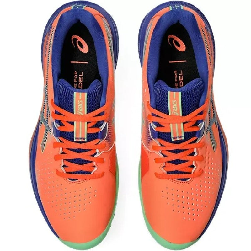 Zapatillas Asics Gel Challenger 15 Padel Coral Azul Cobalto