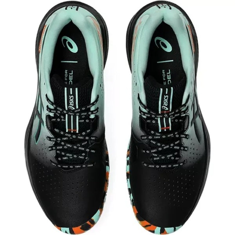 Zapatillas Asics Gel Challenger 15 Padel Negro Verde Claro