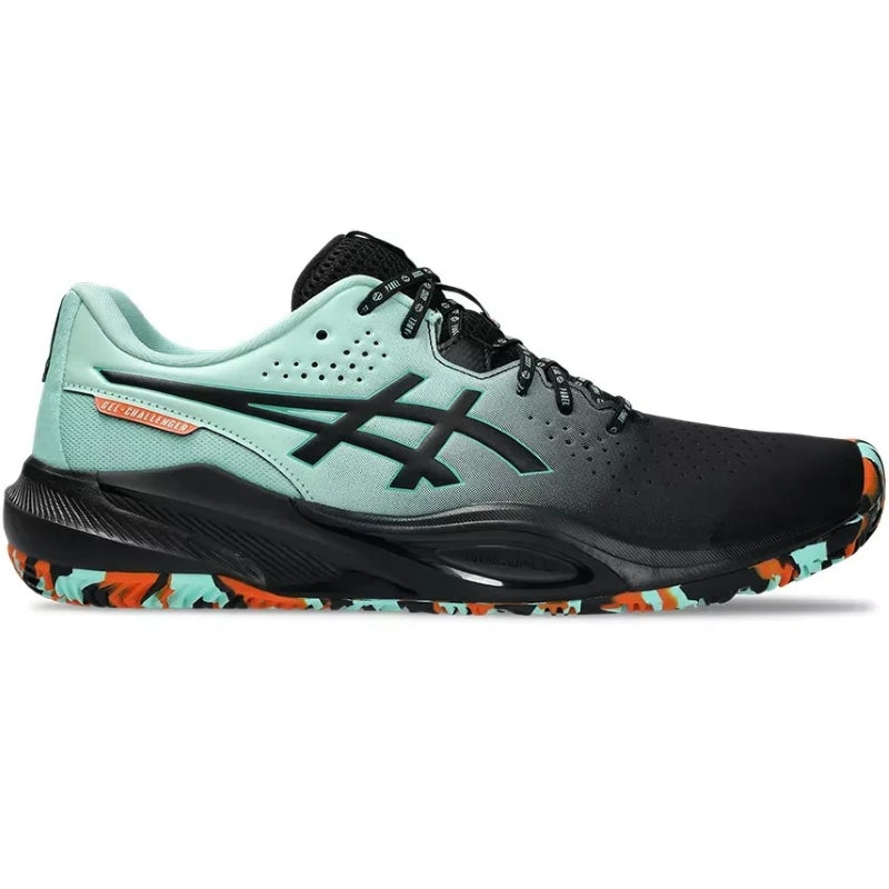 Zapatillas Asics Gel Challenger 15 Padel Negro Verde Claro