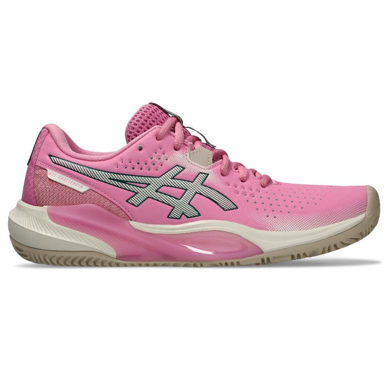 Zapatillas Asics Gel Challenger 15 Padel Rosa Chicle Beige Mujer