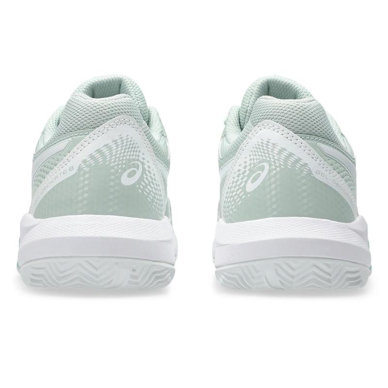 Zapatillas Asics Gel Dedicate 8 Clay Verde Liquen Blanco Mujer