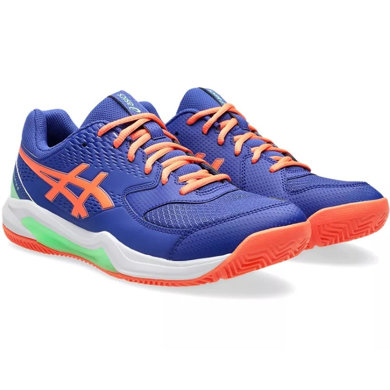 Zapatillas Asics Gel Dedicate 8 Padel Azul Cobalto Coral
