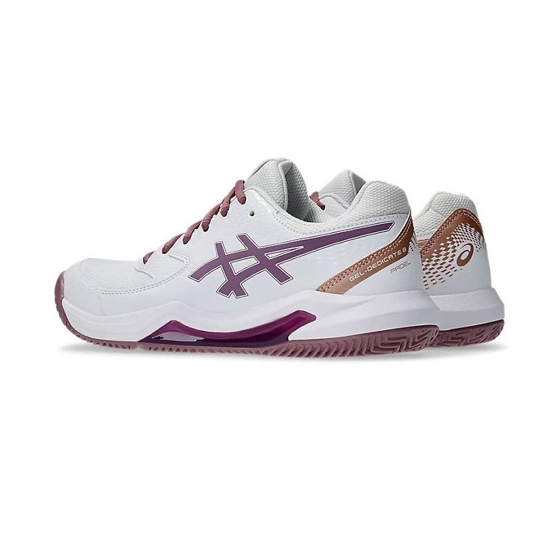 Gel asics dedicare scarpe 8 blanco scuro ube donna