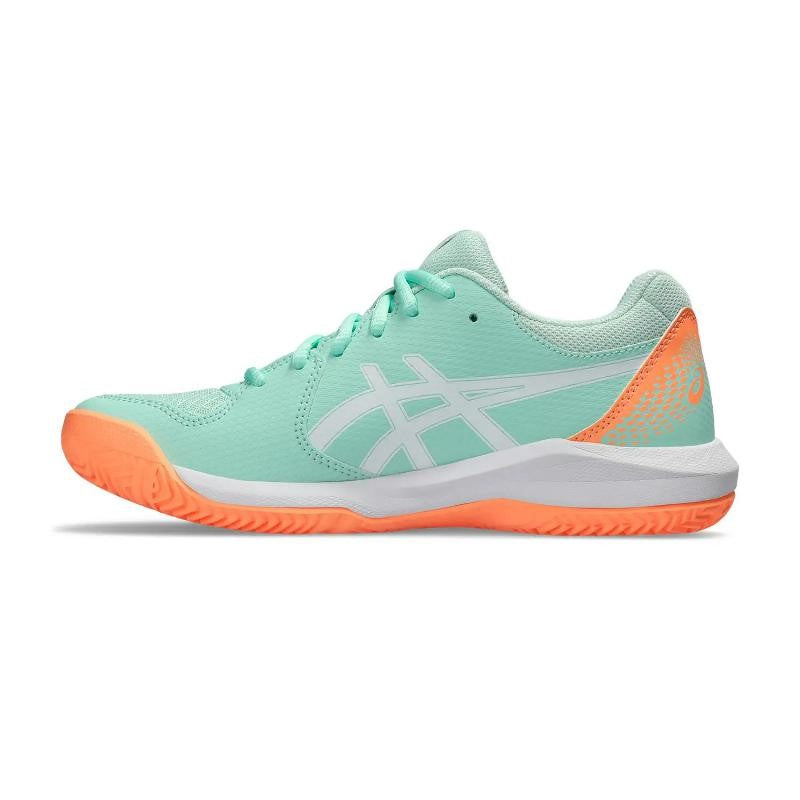 Asics gel dédicat chaussures 8 Padel Mint White femme