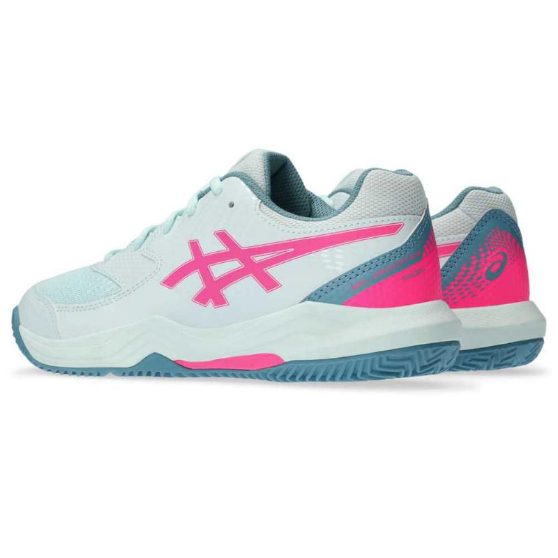 Asics Gel widmen Schuhe 8 Padel Minta Rosa Fluor Junior