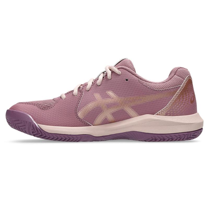 Asics Gel Dedicate Sneakers 8 Purpura Purpura Oxide White Women