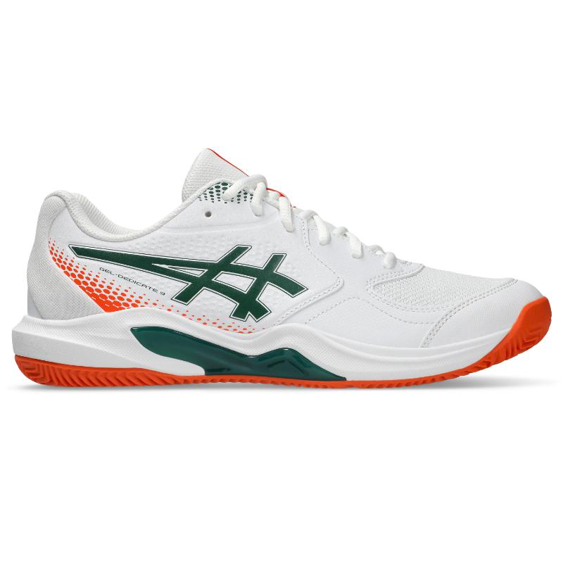 Zapatillas Asics Gel Dedicate 9 Padel Blanco Verde