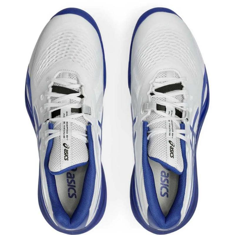 Zapatillas Asics Gel Resolution X Blanco Azul Cobalto