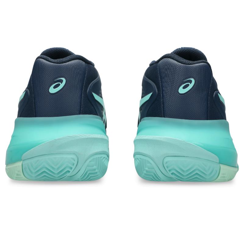 Zapatillas Asics Gel Resolution X Clay Azul Oscuro Menta