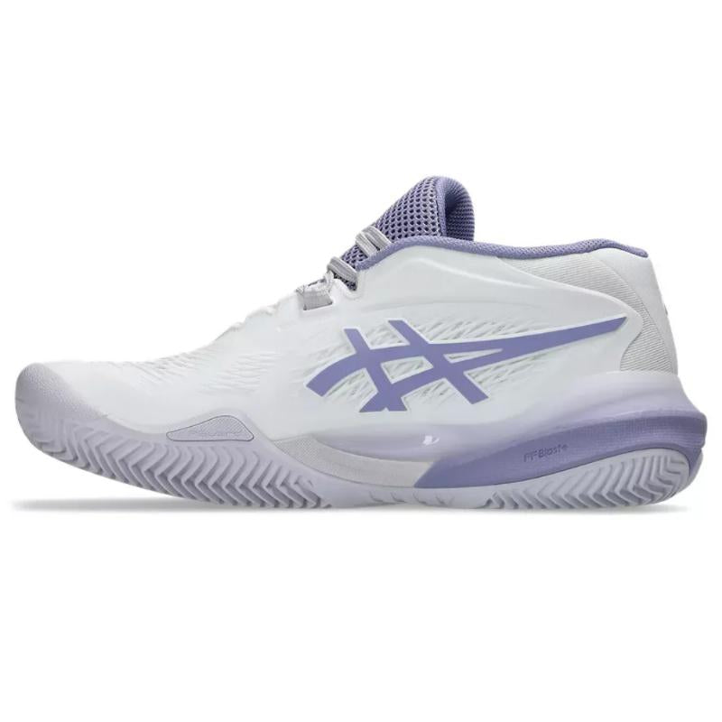 Zapatillas Asics Gel Resolution X Clay Blanco Lila Mujer