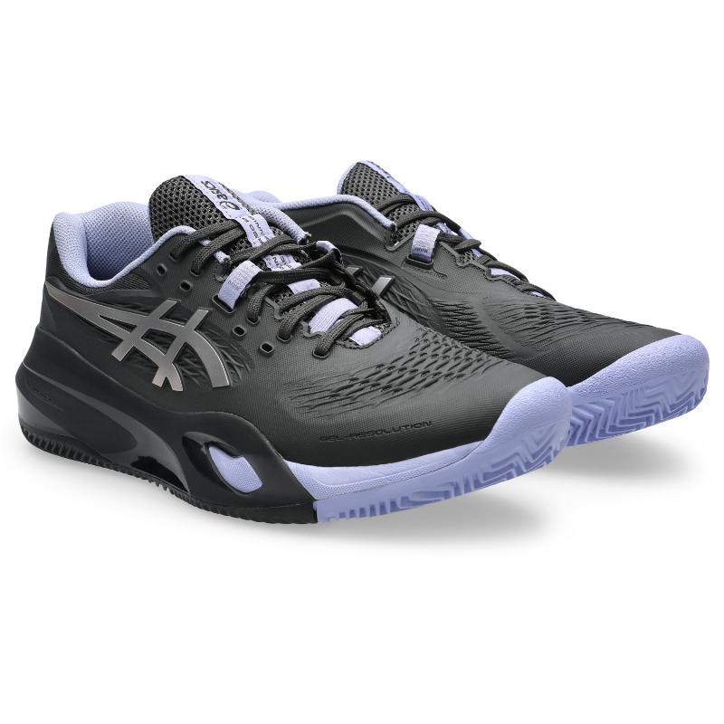 Zapatillas Asics Gel Resolution X Clay Gris Grafito Lila