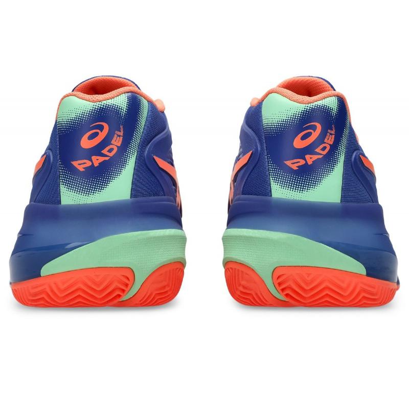 Zapatillas Asics Gel Resolution X Padel Azul Cobalto Coral