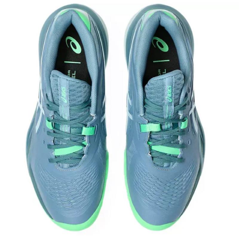 Zapatillas Asics Gel Resolution X Padel Azul Gris