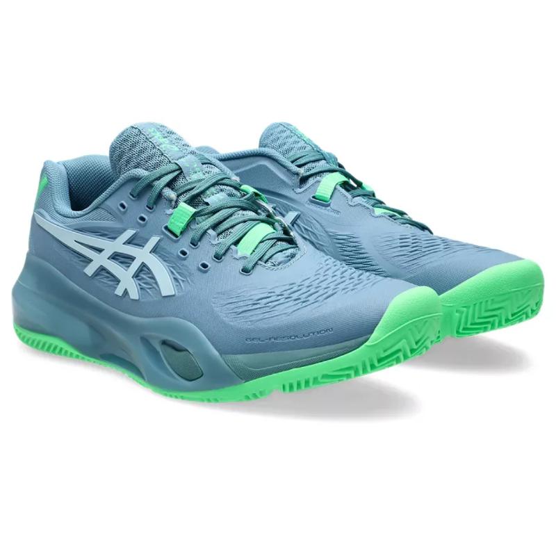 Zapatillas Asics Gel Resolution X Padel Azul Gris
