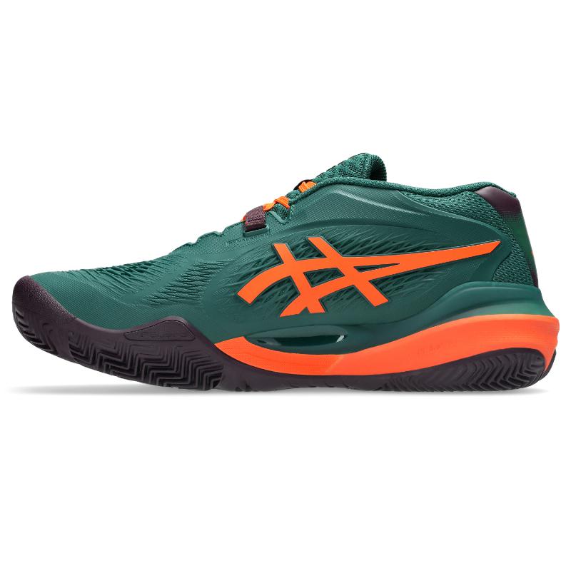 Zapatillas Asics Gel Resolution X Padel Verde Naranja