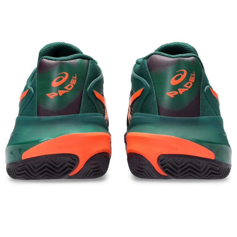 Zapatillas Asics Gel Resolution X Padel Verde Naranja