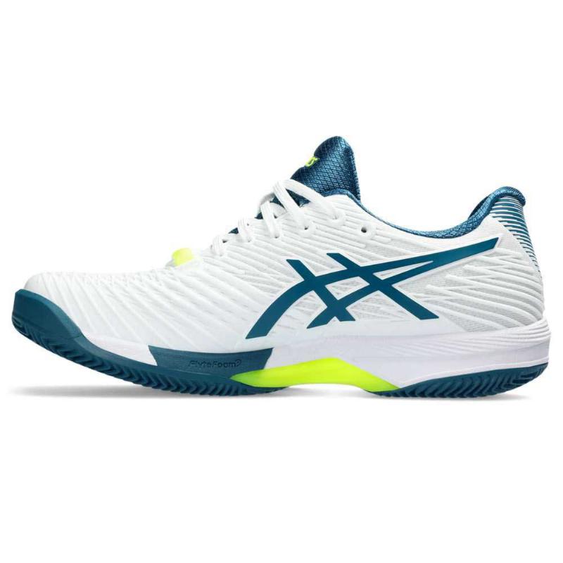 Asics Solution Speed ​​FF 2 Clay White Grey Blue Running Shoes