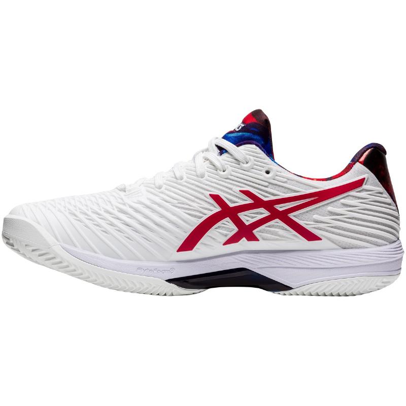 Zapatillas Asics Solution Speed FF 2 Clay L.E. Blanco Rojo Classic